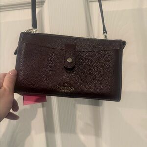 Kate Spade Brown Leather Crossbody Bag